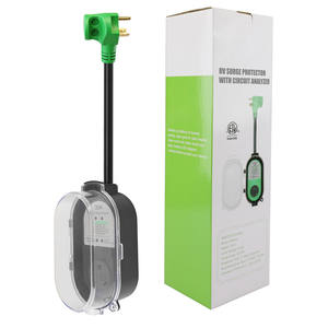 Protector de Sobretensión para RV de <span class=keywords><strong>30</strong></span> Amperios con Indicador LED de Polaridad Inversa, Probador de Voltaje para Autocaravana NEMA TT-<span class=keywords><strong>30</strong></span> - Product Image 1