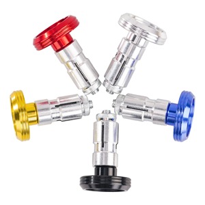 Mocell 1 Par de Tapas de Extremo de Manillar Universales de Aleación de Aluminio CNC para Motocicleta, Repuesto de Puños de Moto - Product Image 4