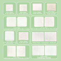 Factory OEM 100% Cotton Nonwovens 6*8cm Square Cotton Pad Disposable Cotton Facial Makeup Remover Pad for Makeup Nail Polish