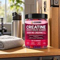 Gummies de créatine monohydrate personnalisées OEM/ODM sous marque privée – Qualité, documentation et conformité garanties – 5g de créatine
