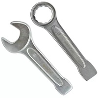 Clé à douille/à fourche métrique industrielle X-SPARK en acier robuste, qualité OEM, couple max. 2000 lb-pi, capacité 2 mâchoires, garantie 3 ans