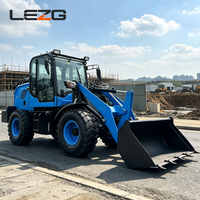 Mini-chargeuse frontale pour travaux de terrassement 2-5 tonnes 4x4 Diesel, couleur personnalisée, certifiée CE, machine de construction, directement de l'usine