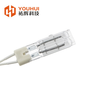 Lámpara de Cuarzo Halógena de Doble Tubo para Horno Túnel, 400W 220V, Ahorro de Energía - Product Image 3