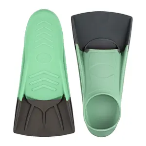 Barato personalizado baratas barbatanas de mergulho de silicone para pés barbatanas de natação duráveis antiderrapantes macias