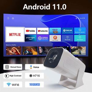 Proyector Portátil Inteligente 4K Android, WiFi 6 y Bluetooth 5.0, Compatible con Full 1080p, Proyector de Cine en Casa con Sistema de Video - Product Image 2