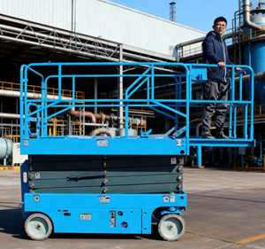 मिनी प्रकार मोटर चालित हाइड्रोलिक प्लेटफॉर्म लिफ्ट कैंची लिफ्ट टेबल कैंची लिफ्ट - Product Image 6