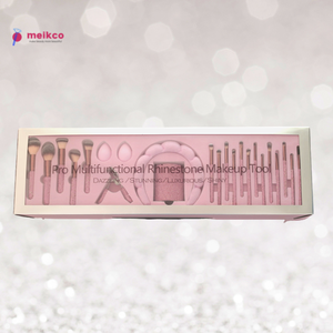 แปรงแต่งหน้าหรูหราประดับเพชร สไตล์เก๋ไก๋ พร้อมกล่องของขวัญ ปรับแต่งได้ และใช้สำหรับแปรงโกนหนวด - Product Image 3