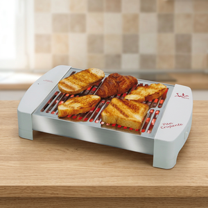 Grille-pain horizontal en acier inoxydable avec 4 barres en quartz 550W 230V (Jata TT589) - Product Image 3