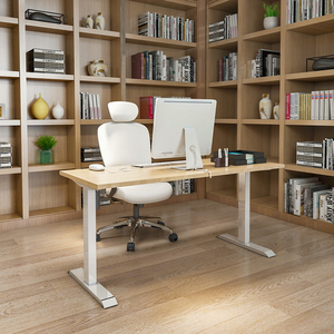 Omni cao cấp bằng gỗ thường vụ bàn điện có thể điều chỉnh chiều cao Bảng với Ergonomic thiết kế cho bàn làm việc & văn phòng thương mại - Product Image 5