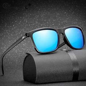 Nouvelles lunettes de soleil polarisées rétro pour hommes, verres jaunes, conduite de nuit, protection UV400, monture carrée - Product Image 4
