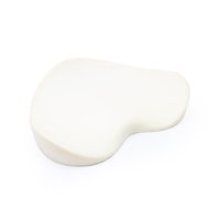 Coussin de siège ergonomique en mousse à mémoire de forme en polyester tricoté, dureté réglable, antidérapant, housse amovible, orthopédique pour le coccyx, forme cœur