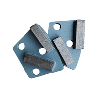 Outil abrasif ASL à deux pointes PCD et segment diamanté pour le prétraitement des surfaces en béton, terrazzo et la pose d'époxy