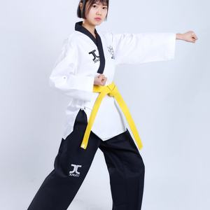 <span class=keywords><strong>Kimono</strong></span> Dobok <span class=keywords><strong>Kyokushinkai</strong></span> Professionnel en Toile 100% Coton pour Enfants – Uniforme Léger de Taekwondo et Arts Martiaux - Product Image 5