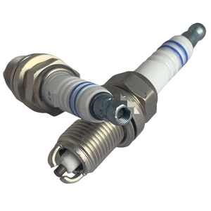 شمعات إشعال عالية الجودة من البلاتين والإيريديوم بقطبين كهربائيين 02422235914 لسيارات أودي وفولكس فاجن وبي إم دبليو ومرسيدس بنز - Product Image 2