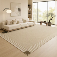Tapis de salon de luxe de style chinois, lavable et sans entretien, pour canapé et table basse