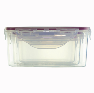 Hot Sale <b>Clear</b> Bpa Free 3 Piece Set Food <b>Storage</b> Box Airtight Plastic Microwavable Dishwasher Safe <b>Containers</b> for Pantry - Product Image 4