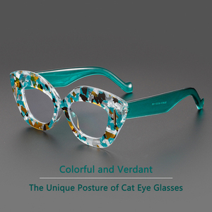 Nouveau design <span class=keywords><strong>femme</strong></span> lunettes bloquant la lumière bleue lunettes à la mode à rayons bleus pour réduire la fatigue oculaire lunettes de myopie décoratives - Product Image 4