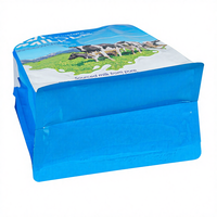 Sachets d'emballage en plastique personnalisés Haodong OEM pour café, lait en poudre, protéines de lactosérum, 500g, 1kg, avec fermeture centrale