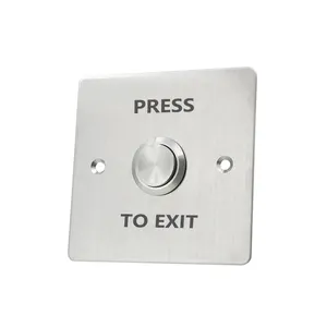 Botón de liberación de puerta de alta calidad, interruptor remoto de 12v, botón de salida
