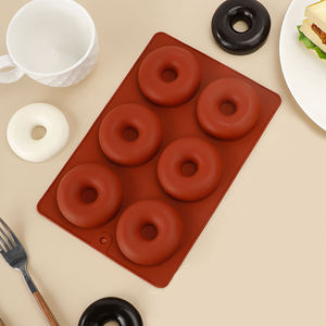 Molde de Silicona para Pastel en Forma de Media Bola de 6 Cavidades, Moldes para Jabón, Bandeja para Cubitos de Hielo, Velas, Dulces, Repostería, Uso a Altas Temperaturas, Desechable - Product Image 6