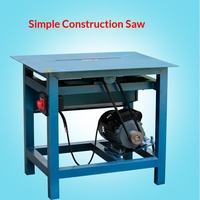 Scie à table verticale pour le travail du bois, scie circulaire pour finitions intérieures, machine à tailler les bords, petite scie domestique pour chantier de construction 3-4 kW