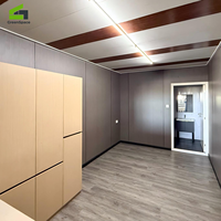Casa Contenedor Desmontable Moderna de 20 y 40 pies, Oficina Portátil Modular de Acero Prefabricado, Proveedor Mayorista para África y Australia