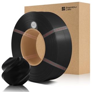Filamento per <span class=keywords><strong>Stampante</strong></span> 3D Bambu PLA Basic Refill, Eco RFID, Stampa ad Alta Velocità, Basso Deformarsi, Tolleranza Costante per Stampanti 3D FDM - Product Image 2