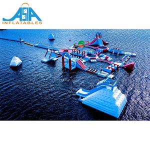 <span class=keywords><strong>Plateforme</strong></span> de sport <span class=keywords><strong>aquatique</strong></span> flottant pour l'été, parc <span class=keywords><strong>aquatique</strong></span> <span class=keywords><strong>gonflable</strong></span>, équipement de glissière d'eau pour les événements d'équipe - Product Image 2