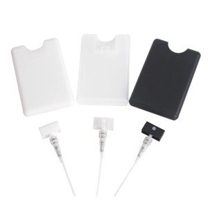 20ml PP <strong>Plastic</strong> Pocket Credit Card Hand Sanitizer <strong>Spray</strong> <strong>Bottle</strong> - Product Image 2
