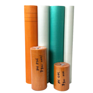 Chất lượng cao kiềm miễn phí e-glass chịu nhiệt sợi thủy tinh lưới thạch cao net với tùy chỉnh dịch vụ cắt - Product Image 2