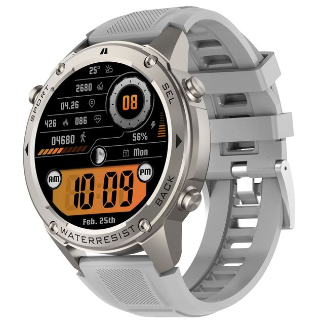 Best Selling DM56 AMOLED Display Smart Watch GPS Sport Outdoor Smartwatches for Men Fashion 5ATM 500mAh BT Call Smartwatch