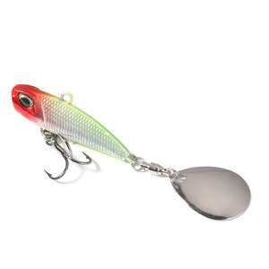 <span class=keywords><strong>Esche</strong></span> <span class=keywords><strong>in</strong></span> Lega di Zinco Placcate con Spinner, Ami Tripli e Cucchiaini VIB <span class=keywords><strong>per</strong></span> Pesca <span class=keywords><strong>in</strong></span> Acqua Dolce e Salata, Ideali <span class=keywords><strong>per</strong></span> Luccio, <span class=keywords><strong>Spigola</strong></span> e Tonno - Product Image 6