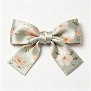 Noeud cadeau en satin polyester |   Usine au Vietnam certifiée BSCI, production de masse, motifs personnalisés, décoration de cadeaux pour chaînes de supermarchés de détail - Product Image 3