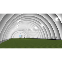 Hangar d'aviation gonflable géant pour l'entretien et le stockage des avions
