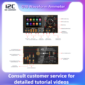 C245 C115รูปคลื่น C10 i2C 140W ชาร์จเร็ว, C210จับอุปกรณ์ซ่อมโทรศัพท์มือถือแรงดันไฟฟ้าขนาดเล็กแอมมิเตอร์ดิจิตอล - Product Image 2