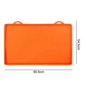 Tapis en silicone pour four à barbecue avec poignées, 36 pouces, antiadhésif, portable, résistant au vent, accessoires de barbecue, sans BPA, résistant à la chaleur, facile à nettoyer - Product Image 1