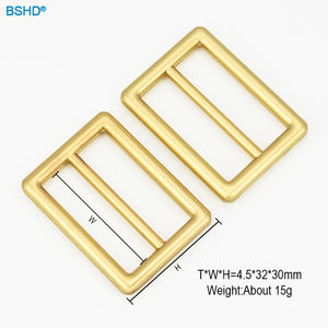 Boucles coulissantes réglables Attaches métalliques à double réglage pour bricolage Accessoires de fabrication de sacs à main à coudre/Fabrication de portefeuilles à faire soi-même - Product Image 3