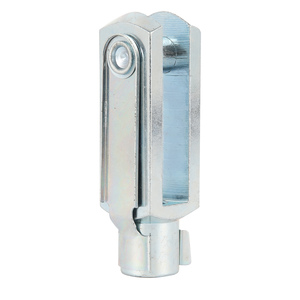 Tête de fourche en U en acier inoxydable usinée par brochage, largement utilisée pour la connexion des tracteurs agricoles - Product Image 1