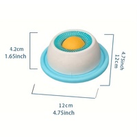 Plaque de léchage pour animaux de compagnie à alimentation lente, antidérapante, portable, pour chats et chiens, bol jouet pour l'alimentation lente, gamelle anti-glouton pour animaux, jouet pour chien Yo2