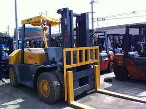 Carretilla elevadora usada de Japón, TCM, 80, 8 toneladas, venta en Shanghai - Product Image 2