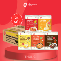 Ofood Premium Instant Korean Tokpokki saveur BBQ 140g, plat de rue asiatique rapide et facile, fabricant de gâteaux de riz en gros