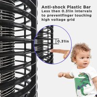 Bug Zapper pour usage intérieur-Lampe anti-moustiques avec coque extérieure en plastique ABS, anti-moustiques, anti-moustiques, anti-insectes volants