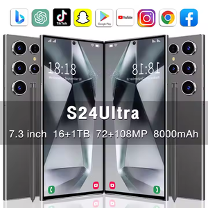 S24 siêu kép Sim superphone 16GB RAM 1TB 120W Flash phí đa ngôn ngữ UI <span class=keywords><strong>COD</strong></span> có sẵn - Product Image 2