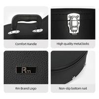 Étui pour guitare électrique Les Paul Original Hardshell avec housse en cuir et étui et sac d'instruments de musique en bois contreplaqué