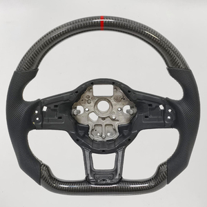 Wholesale Car Accessories Carbon Fiber Steering Wheel for Volkswagon Golf 6 7 MK7 Polo CC - Product Image 1