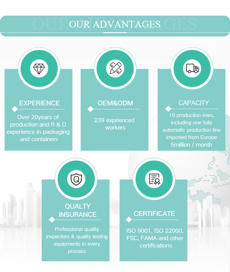 wholesale small fancy tea package tea bag box recyclable packaging