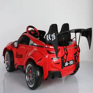 2024 For Kids Self Drive 1 Piece Kids Poilce Cars Big Plastic Outdoor Buggy Slide Battery Powered Small Bicycle Car