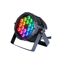 Projecteur LED Par QSE Lighting Slim 18*10W IP67 étanche RGBW Ra90 DMX512 pour extérieur, scène DJ, mariage et festivals