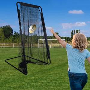 Filet d'entraînement <span class=keywords><strong>de</strong></span> football pour le practice <span class=keywords><strong>de</strong></span> la frappe au but, <span class=keywords><strong>cage</strong></span> <span class=keywords><strong>de</strong></span> frappe au but pour jeunes, pour l'entraînement au punt, utilisation en extérieur et en intérieur - Product Image 2