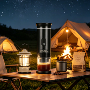 Cafetera Portátil Eléctrica para Pedidos al por Mayor, Mini Máquina de Espresso con Calentamiento Automático, USB-C, 20 Bares, para Uso Comercial en Hoteles - Product Image 6